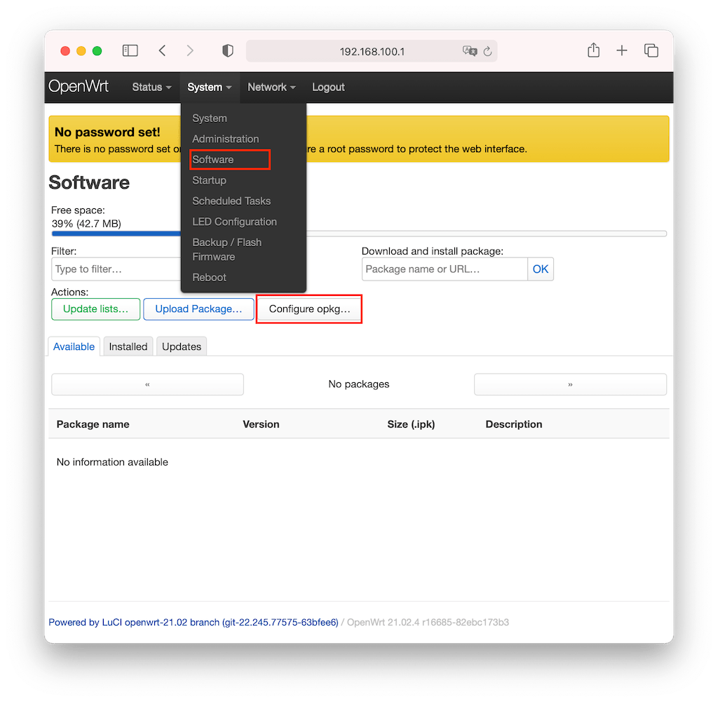 openwrt-software