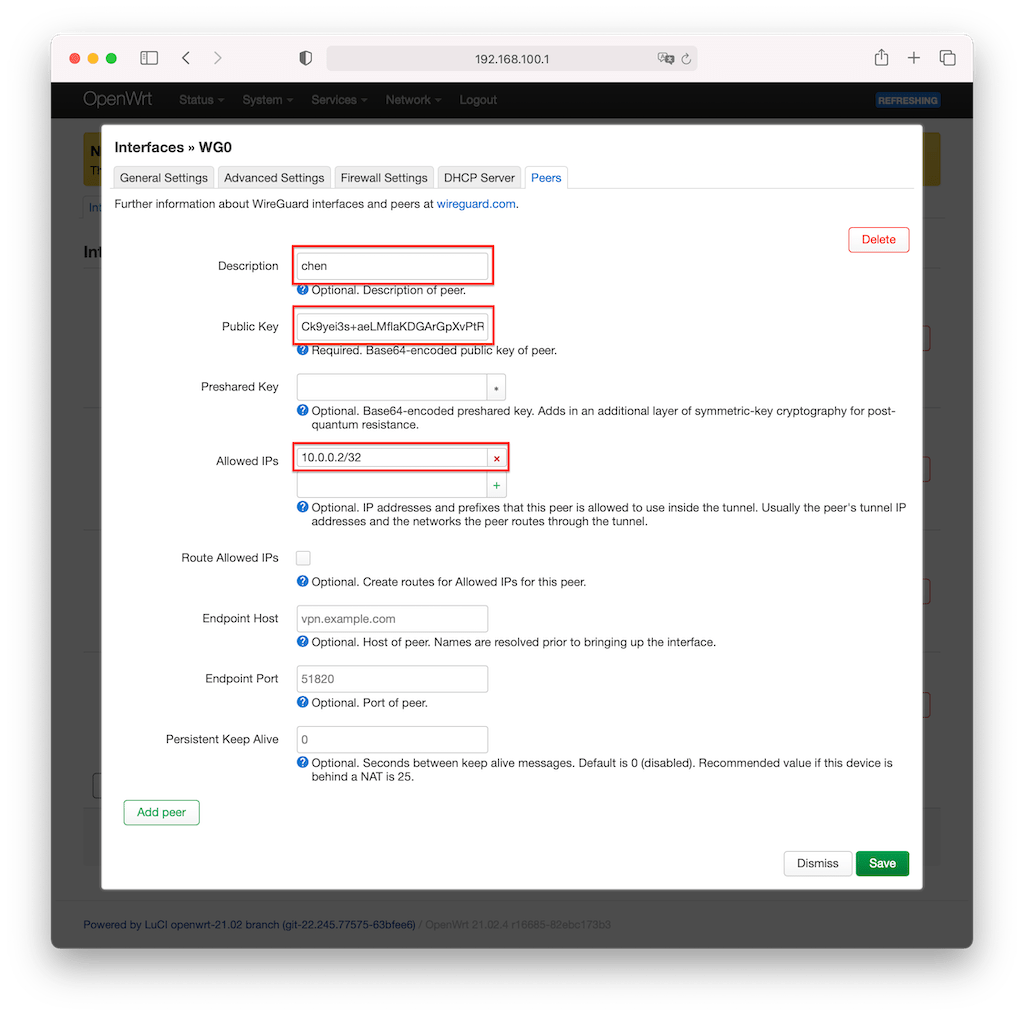 wireguard-peer-settings